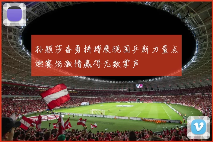 孙颖莎奋勇拼搏展现国乒新力量点燃赛场激情赢得无数掌声